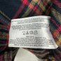 Eddie Bauer Mens Medium Flannel Shirt Night Sky Ohio Plaid