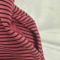 Ann Taylor Loft Striped Red & Black Sleeveless A-Line Dress Size 6
