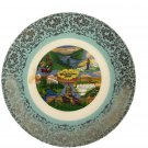 Homer Laughlin 1969 Fascinating Washington State Plate 10” Collectible USA