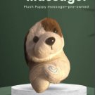 Health Touch Puppy Dog Neck Vibrating Massager Plush Stuffed Animal Pillow Works