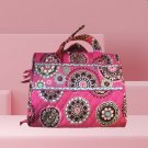 Vera Bradley Retired Cupcakes Pink Travel Hanging Organizer Make-up-FAIR