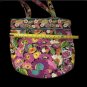 Vera Bradley Toggle Tote - Va Va Bloom Retired Floral Pattern Quilted Purse Bag