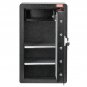 Single Door 4.0 cu.ft Safe Box with Key Lock & Password, Safe Lock Box with Fir
