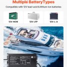 Marine Battery Charger, 1-Bank, 10A 12V Onboard Boat Charger, IP68 Waterproof S Marine Battery Charger, 1-Bank, 10A 12V Onboard Boat Charger, IP68 Waterproof S