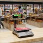 88lb Price Computing Scale with Pole Dual LCD Display Digital Commercial Food Sc