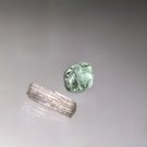 Eye Clean, High Clarity (No Imperfections)(Facet Grade) Raw Gold &Raw Mint Green Tourmaline Crystals