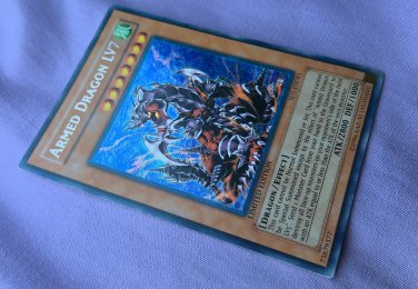 Armed Dragon LV7 Yugioh card (Limited Edition Secret Rare (SD1-ENDE1)(High Grade))