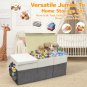 Extra Large Toy Storage Box with Lid 40"x14"x16"