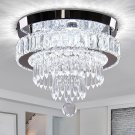 11.8" Crystal Chandeliers, Morden Crystal Ceiling Light LED Small Chandeliers 11.8" Crystal Chandeliers, Morden Crystal Ceiling Light LED Small Chandeliers