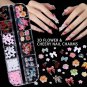 BRAND NEW 4 Boxes Nail Charms and Gems and Tool Set