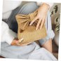 Straw Bag Durable Woven Clutch Purse for Summer Beach Vacations Multi Functional