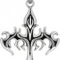 Cross Necklace for Men Silver Cross Chain Stainless Steel NOT DAMAGED NOT BROKEN