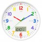 12" Silent Teaching Wall Clock NOT DAMAGED/NOT BROKEN
