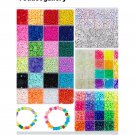Mega Set Colorful Assorted Craft Beads - Multicolor 5000+pcs. 4 Boxes