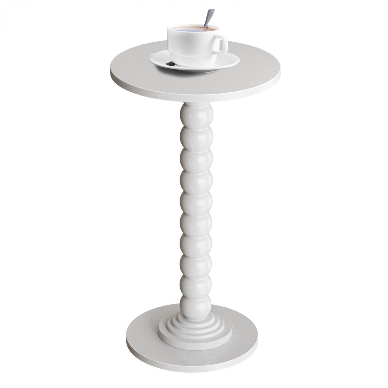 Round Side Table - Solid Wood NOT DAMAGED/NOT BROKEN