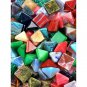 30 Pcs Mixed Gemstone Pyramid Stone Set - Multicolor