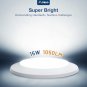 12 Pack 5/6 Inch LED Disk Lights, Dimmable Flush Mount Ceiling/Recessed Disc Lights