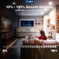 12 Pack 5/6 Inch LED Disk Lights, Dimmable Flush Mount Ceiling/Recessed Disc Lights