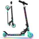 2 Wheel Scooter for Kids 3-12, Light Up Wheels & LED Stem Kick Scooter 2 Wheel Scooter for Kids 3-12, Light Up Wheels & LED Stem Kick Scooter