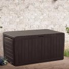 71 Gallon Resin Outdoor Storage Box for Patio Furniture 71 Gallon Resin Outdoor Storage Box for Patio Furniture