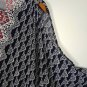 Alfani Geometric Print Cold Shoulder Poncho Blouse with Metal Hardware