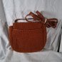 A New Day BROWN fuzzy teddy Mini Crossbody Bag GOLD Hardware Perfect Autumn Bag