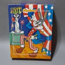 Golden Bugs Bunny Puzzle 100 Piece Looney Tunes Patriotic 1990 Complete