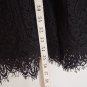 Lulus Black Lace Long Sleeve Mock Neck Bodycon Mini Dress Size Small Whimsigoth