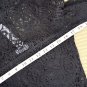 Lulus Black Lace Long Sleeve Mock Neck Bodycon Mini Dress Size Small Whimsigoth
