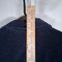 Basic Options Men's Blue Corduroy Long Sleeve Button Up Shirt Size Medium