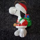 Kurt S Adler Snoopy Christmas Ornament Peanuts 50th Celebration Santa