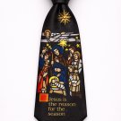 RALPH MARLIN Christmas Nativity Tie 1999 Jesus Is The Reason For The Season