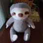 Hobby Lobby Gray Sloth Plush Sitting Stuffed Animal Toy W0492955 Cuddly Soft