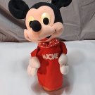 VNTG Disney Playskool 12" MICKEY Mouse Plush Head Hand Puppet Toy