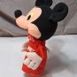 VNTG Disney Playskool 12" MICKEY Mouse Plush Head Hand Puppet Toy