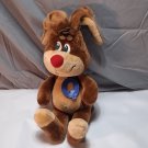 Nestle Quik Bunny Rabbit Nesquik Plush Stuffed Animal Russ Berrie 1985 16 In NWT