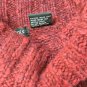 Tangents Red Fair Isle Turtleneck Sweater Womens Vintage Cozy Winter Knit Sz M