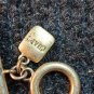 Chaps Gold Tone 4 Strand Chain Faux Mother Of Pearl Fashion Link Bracelet