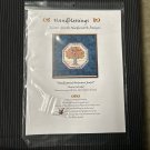 Handblessings Autumn Jewel Needlepoint Stitch Sampler Pattern Chart with CHARM