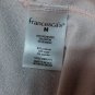 Francescas Light Pink Dolman Sleeve Knit Sweater Top Lagenlook Size M NWT