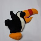 Vintage Toco Hand Puppet Plush Stuffed Animal Bird Toucan 14” McGraw Hill Math