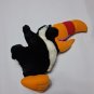 Vintage Toco Hand Puppet Plush Stuffed Animal Bird Toucan 14â McGraw Hill Math