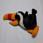 Vintage Toco Hand Puppet Plush Stuffed Animal Bird Toucan 14â McGraw Hill Math