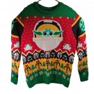 Star Wars Baby Yoda Grogu Ugly Christmas Sweater Small Full of Holiday Cheer