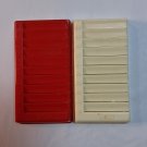 Milton Bradley Rack-O Card Game 2 replacement Card Racks Tray 1966