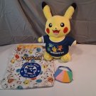 Talking Pokemon Pikachu Plush Build-A-Bear Nintendo VIDEO Backpack Accessories