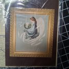 Lavender and Lace Earth Angel Cross Stitch Pattern Blue Peaceful Serene