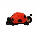 Vintage 1997 Anne Geddes Ladybug Baby Doll 12 Inch Sleeping Plush Stuffed Animal