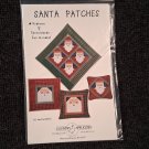 New Santa Patches Wall Quilt & Pillow Pattern Country Appliques CA110 Quilting