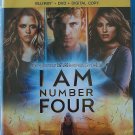 I Am Number Four (Blu-ray/DVD, 2011, 3-Disc Set, Includes Digital Copy)